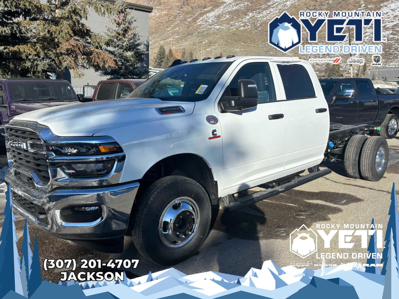 New 2026 RAM 3500 Tradesman w/ Chrome Appearance Group A