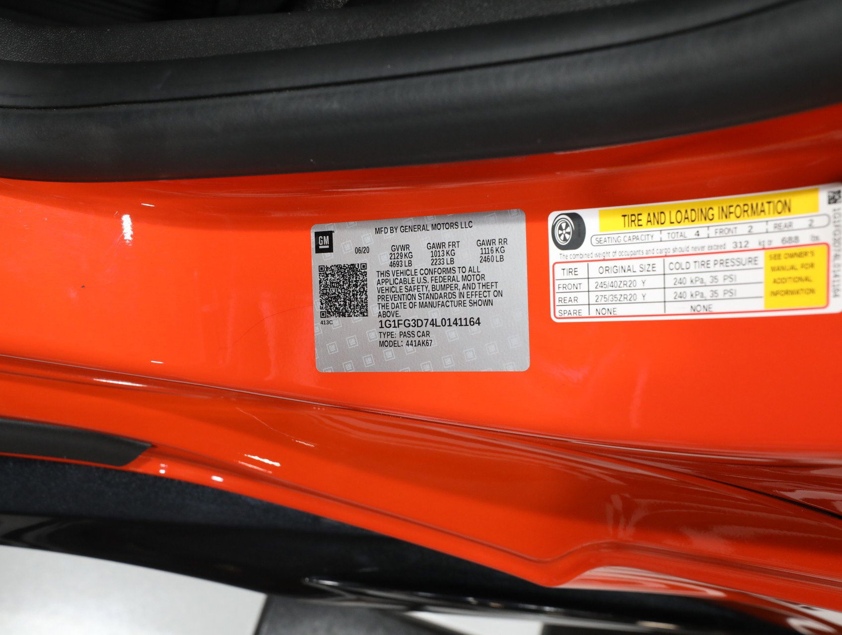 Used 2020 Chevrolet Camaro SS RWD image 77