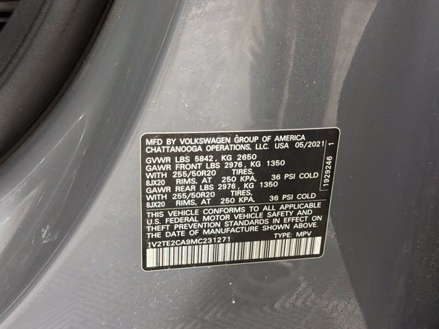 Used 2021 Volkswagen Atlas Cross Sport SEL Premium AWD/4WD image 33