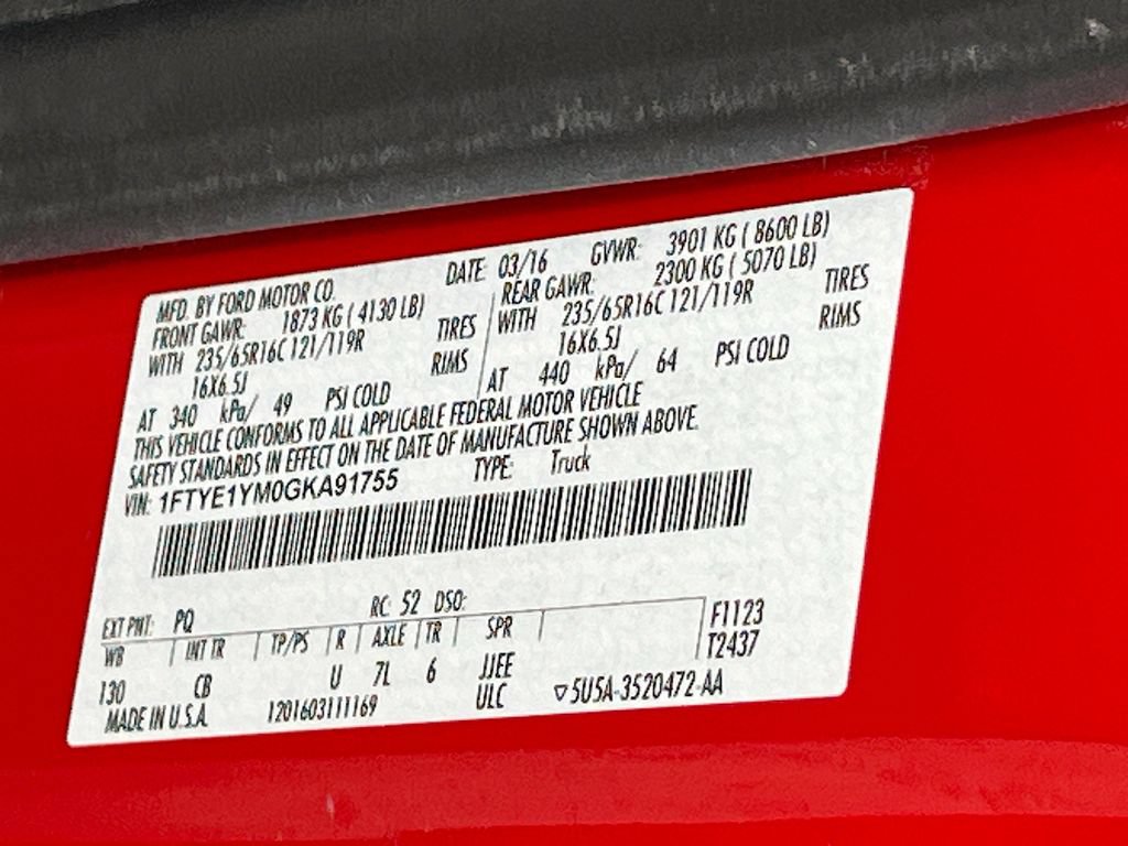 Used 2016 Ford Transit 150 130 Low Roof RWD image 29