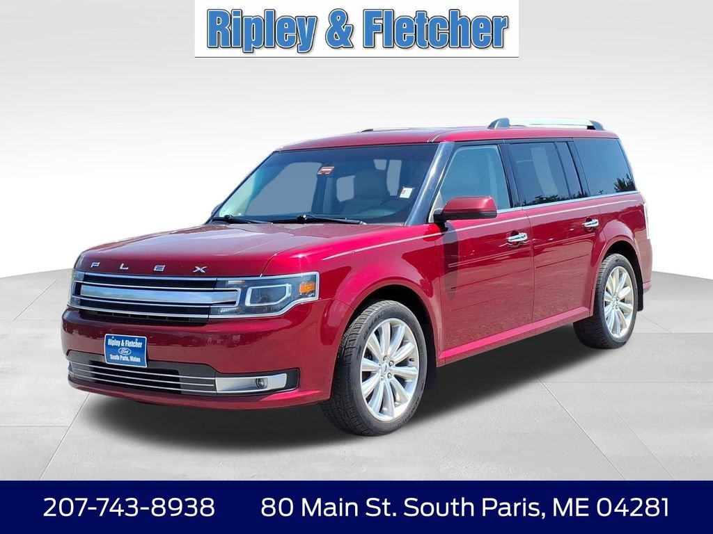 Used 2019 Ford Flex Limited w/ Class III Trailer Tow Package FWD image 1