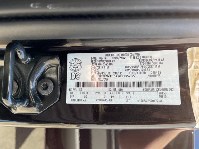 Used 2019 Ford F150 XLT w/ Trailer Tow Package AWD/4WD image 25