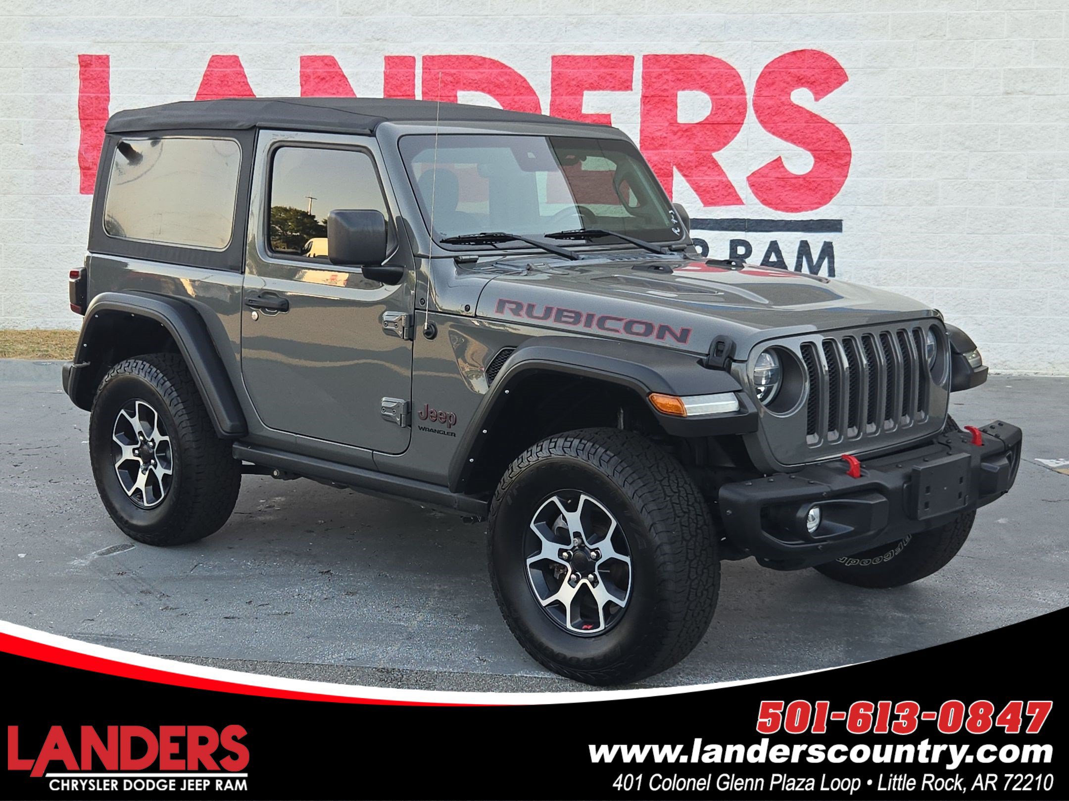 Used 2022 Jeep Wrangler Rubicon w/ Steel Bumper Group AWD/4WD image 1