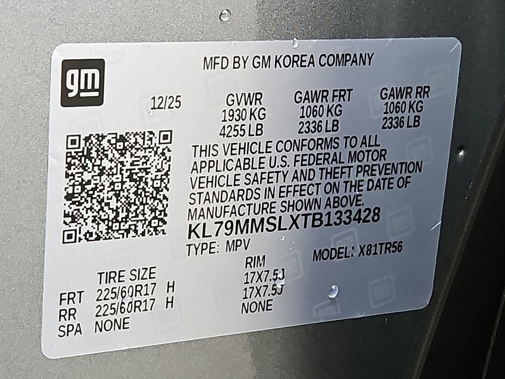 New 2026 Chevrolet TrailBlazer LS w/ LS Convenience Package image 17