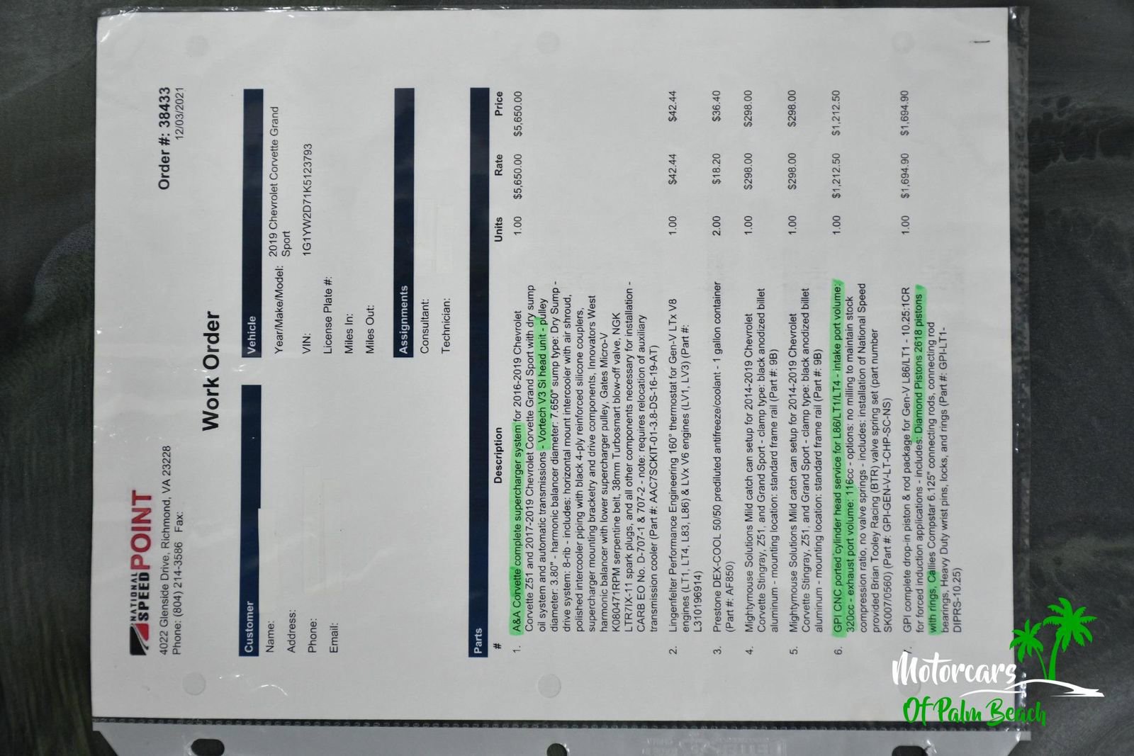 Used 2019 Chevrolet Corvette Grand Sport w/ Battery Protection Package image 72