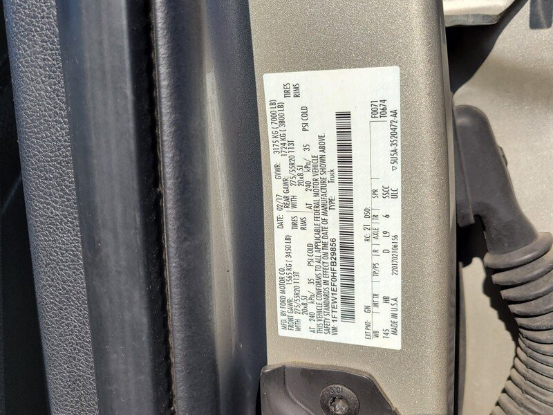Used 2017 Ford F150 Lariat w/ Equipment Group 502A Luxury AWD/4WD image 17