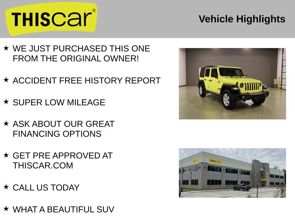 Used 2022 Jeep Wrangler Unlimited Sport AWD/4WD image 12