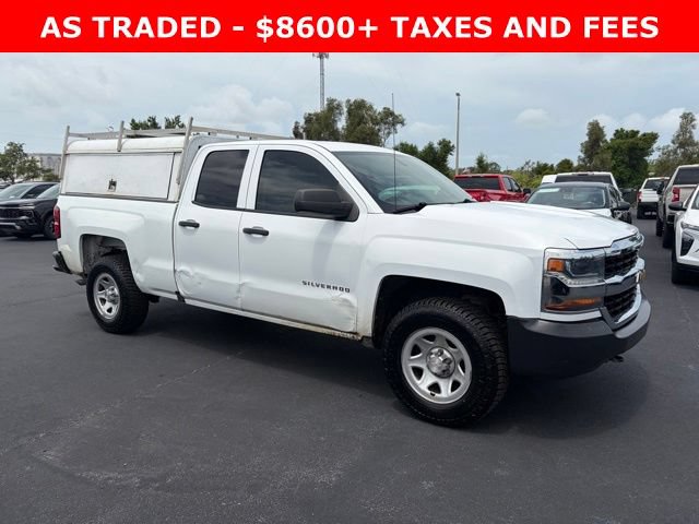 Used 2018 Chevrolet Silverado 1500 W/T w/ WT Convenience Package AWD/4WD image 1