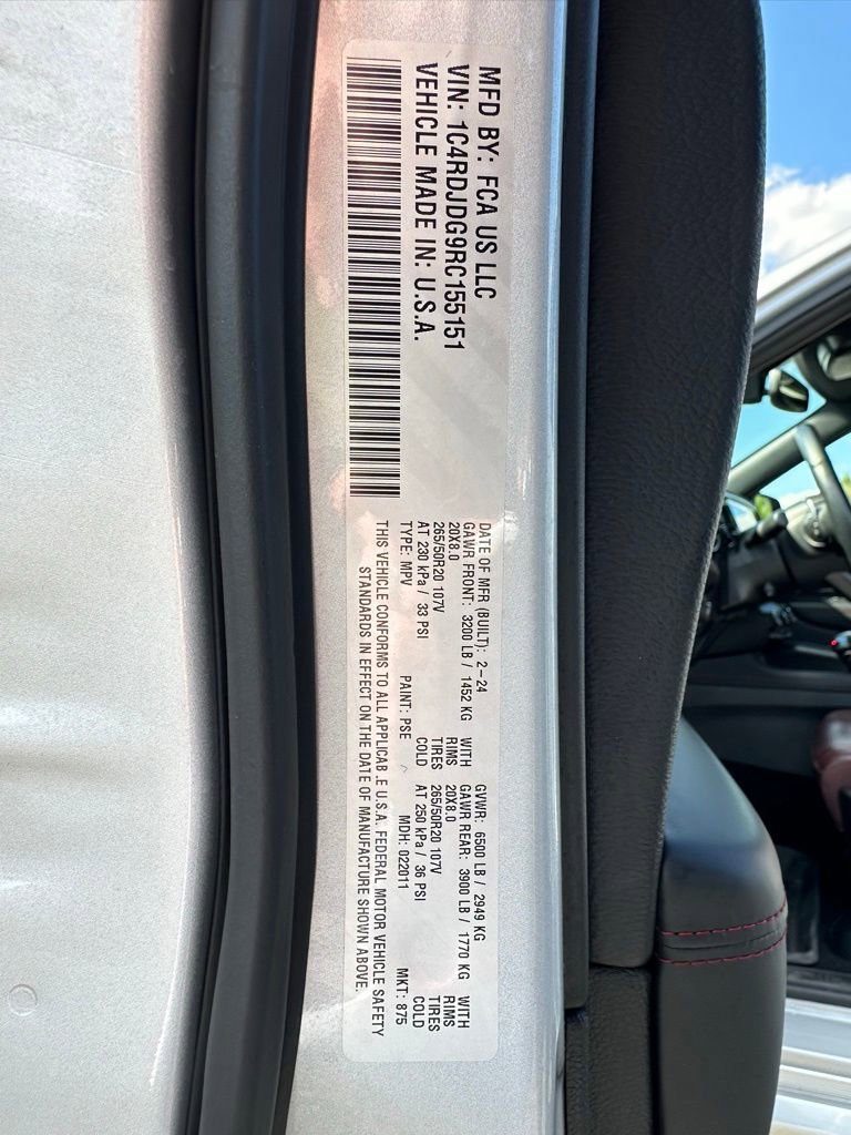 Used 2024 Dodge Durango GT AWD/4WD image 28