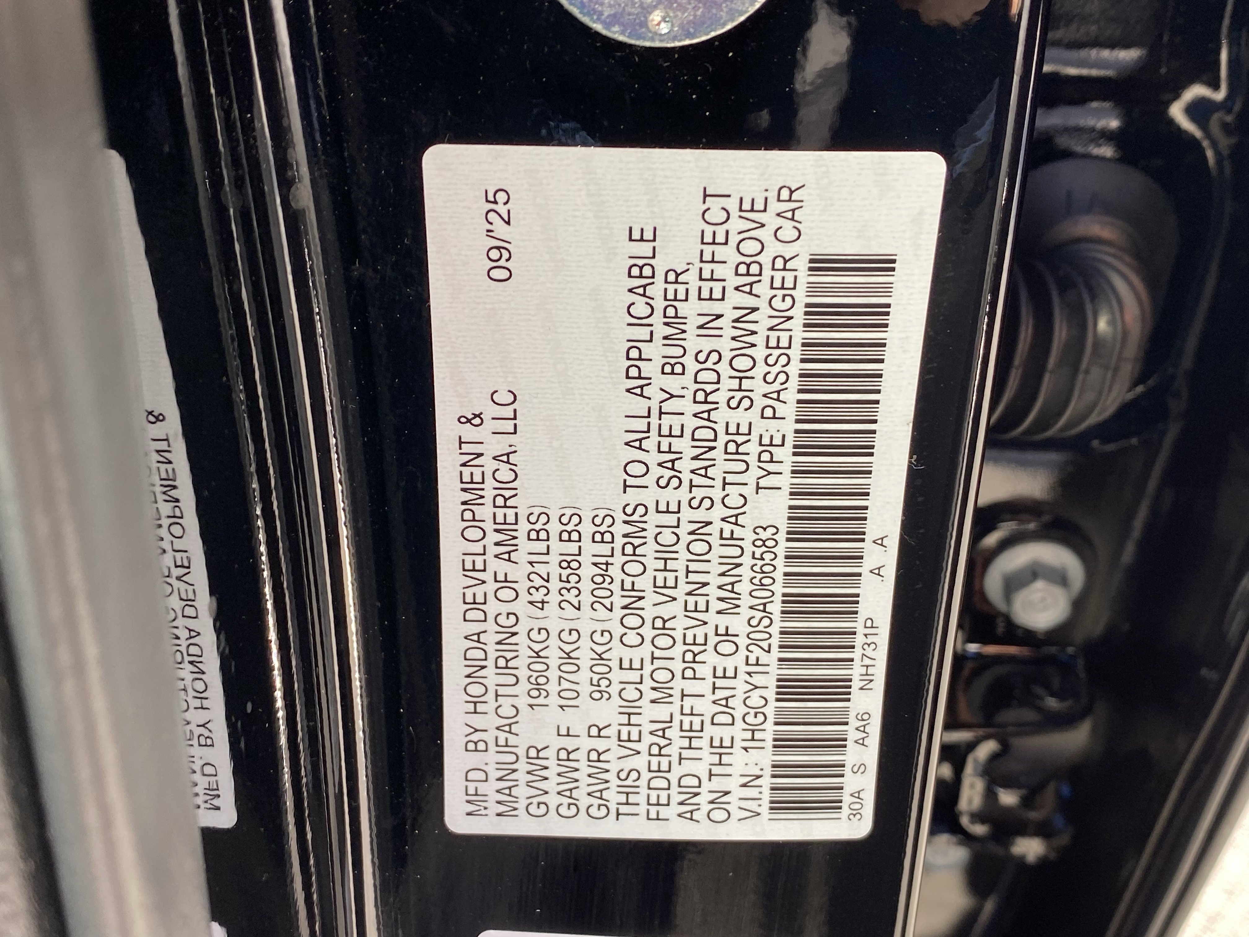 Used 2025 Honda Accord LX image 29