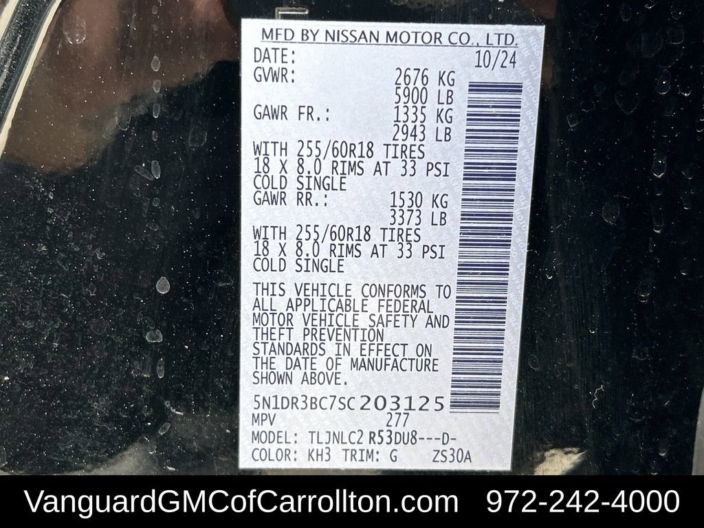 Used 2025 Nissan Pathfinder SV image 31