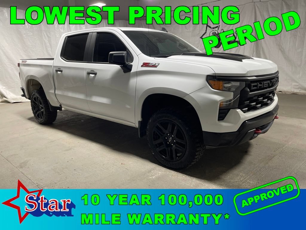 Used 2023 Chevrolet Silverado 1500 Custom Trail Boss AWD/4WD image 1