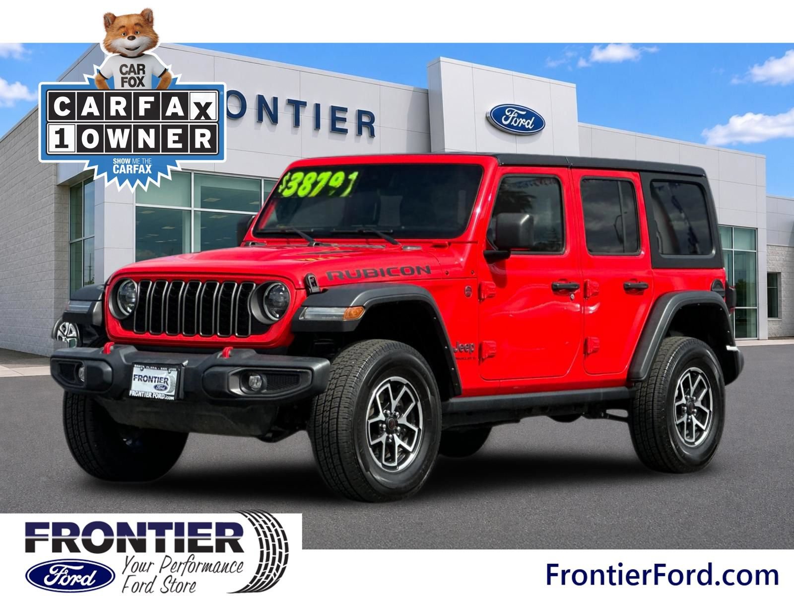 Used 2024 Jeep Wrangler Unlimited Rubicon AWD/4WD image 9