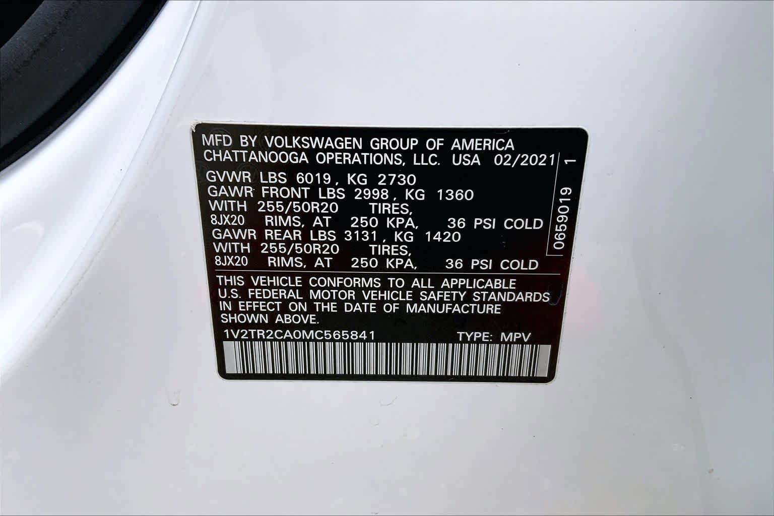 Used 2021 Volkswagen Atlas SEL Premium AWD/4WD image 31