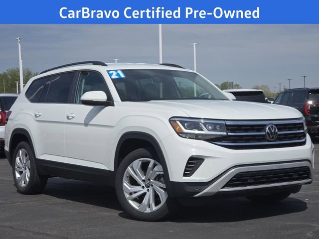Used 2021 Volkswagen Atlas SE AWD/4WD image 2