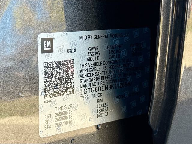 Used 2019 GMC Canyon SLT w/ Driver Alert Package image 32