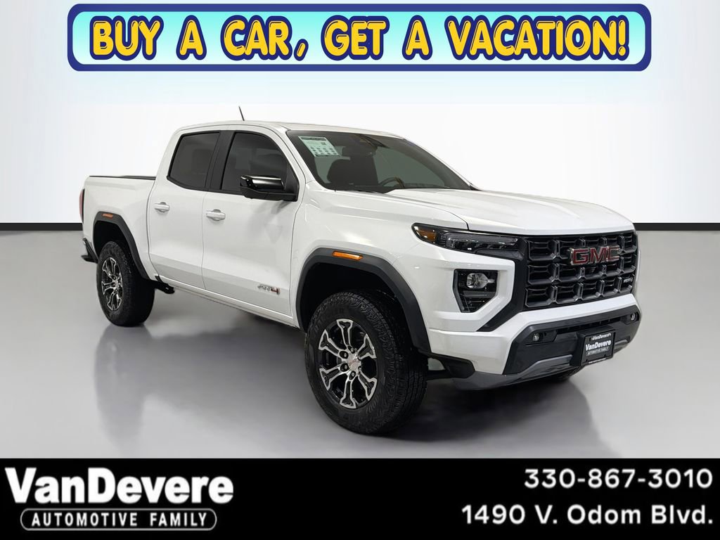 Used 2025 GMC Canyon AT4 w/ Technology Plus Package AWD/4WD video 1