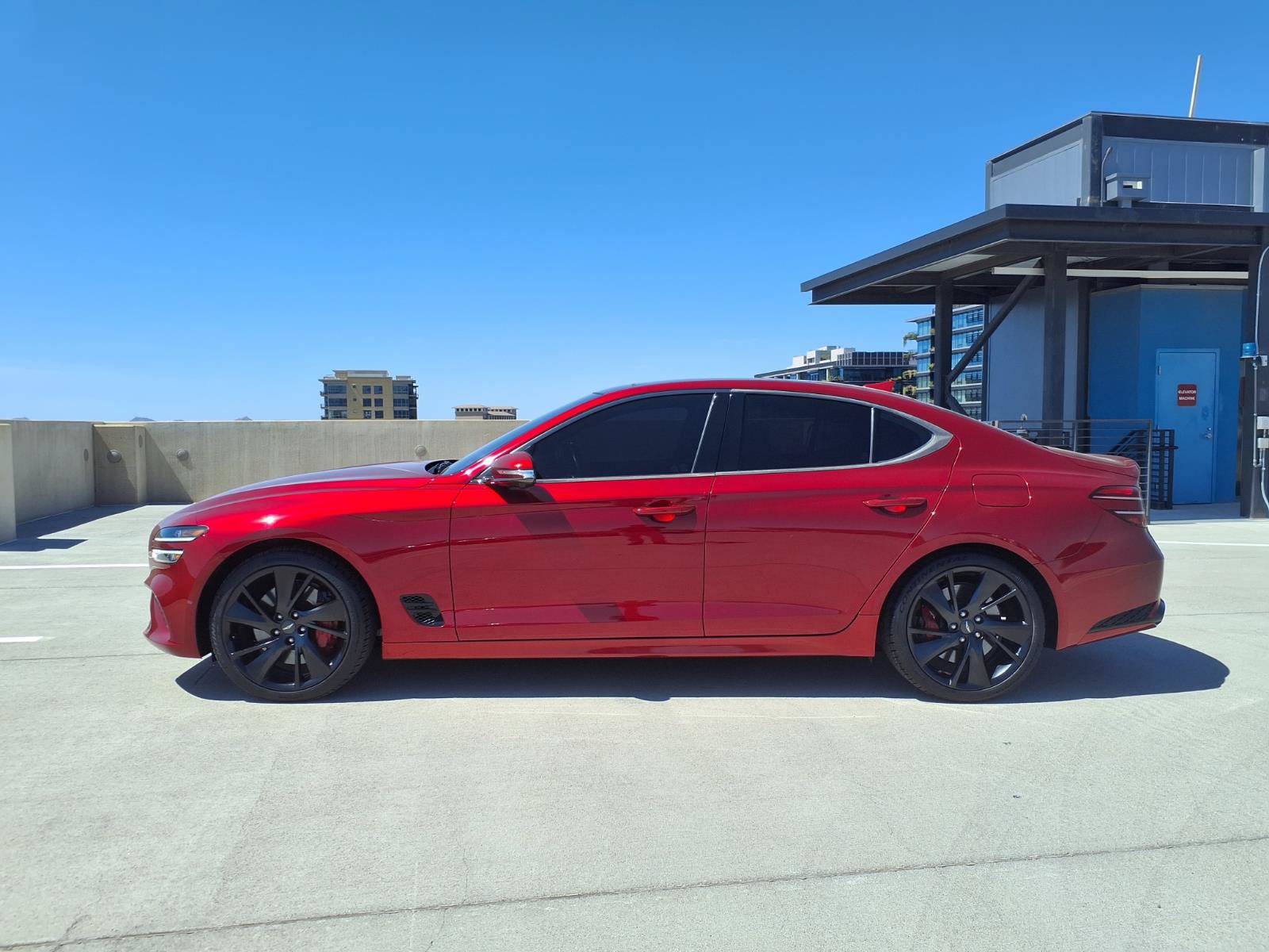 Certified 2023 Genesis G70 3.3T w/ Sport Prestige Package RWD image 3