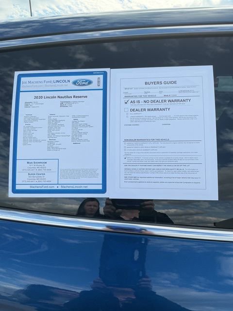 Used 2020 Lincoln Nautilus Reserve image 22