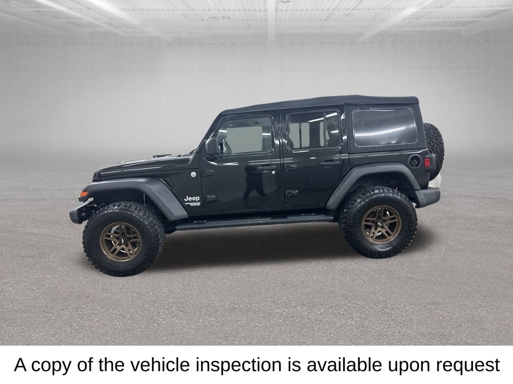 Used 2021 Jeep Wrangler Unlimited Sport w/ Technology Group AWD/4WD image 8