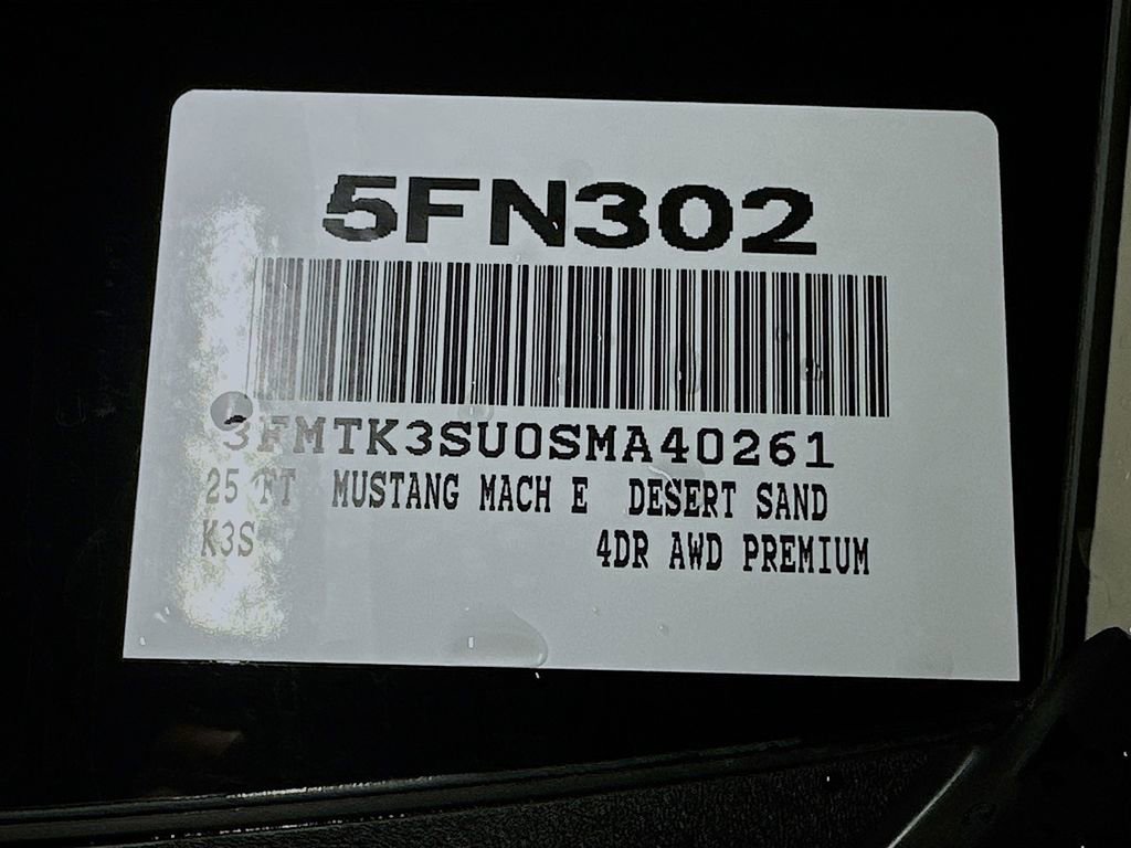 New 2025 Ford Mustang Mach-E Premium w/ Sport Appearance Package AWD/4WD image 27