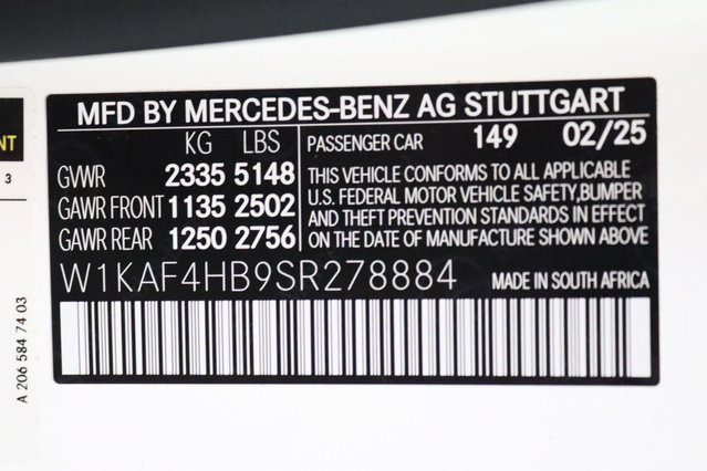 Certified 2025 Mercedes-Benz C 300 4MATIC Sedan image 30