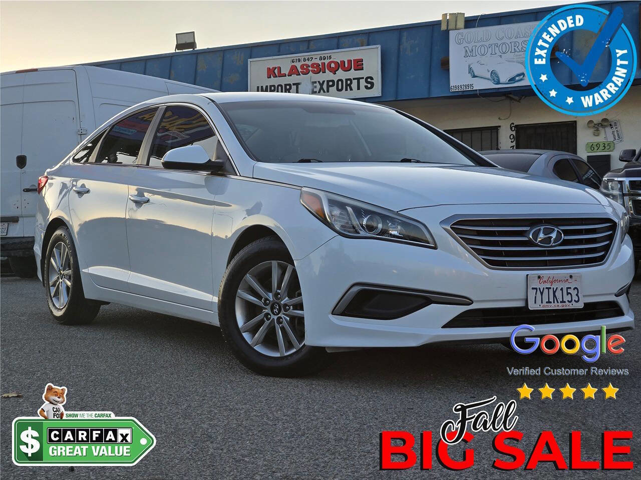 Used 2016 Hyundai Sonata SE image 1