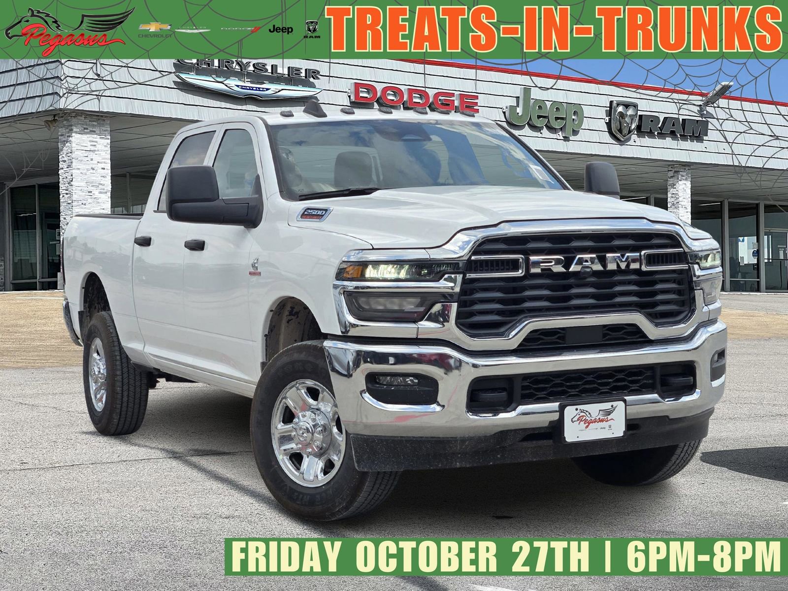 New 2026 RAM 2500 Tradesman w/ Chrome Appearance Group