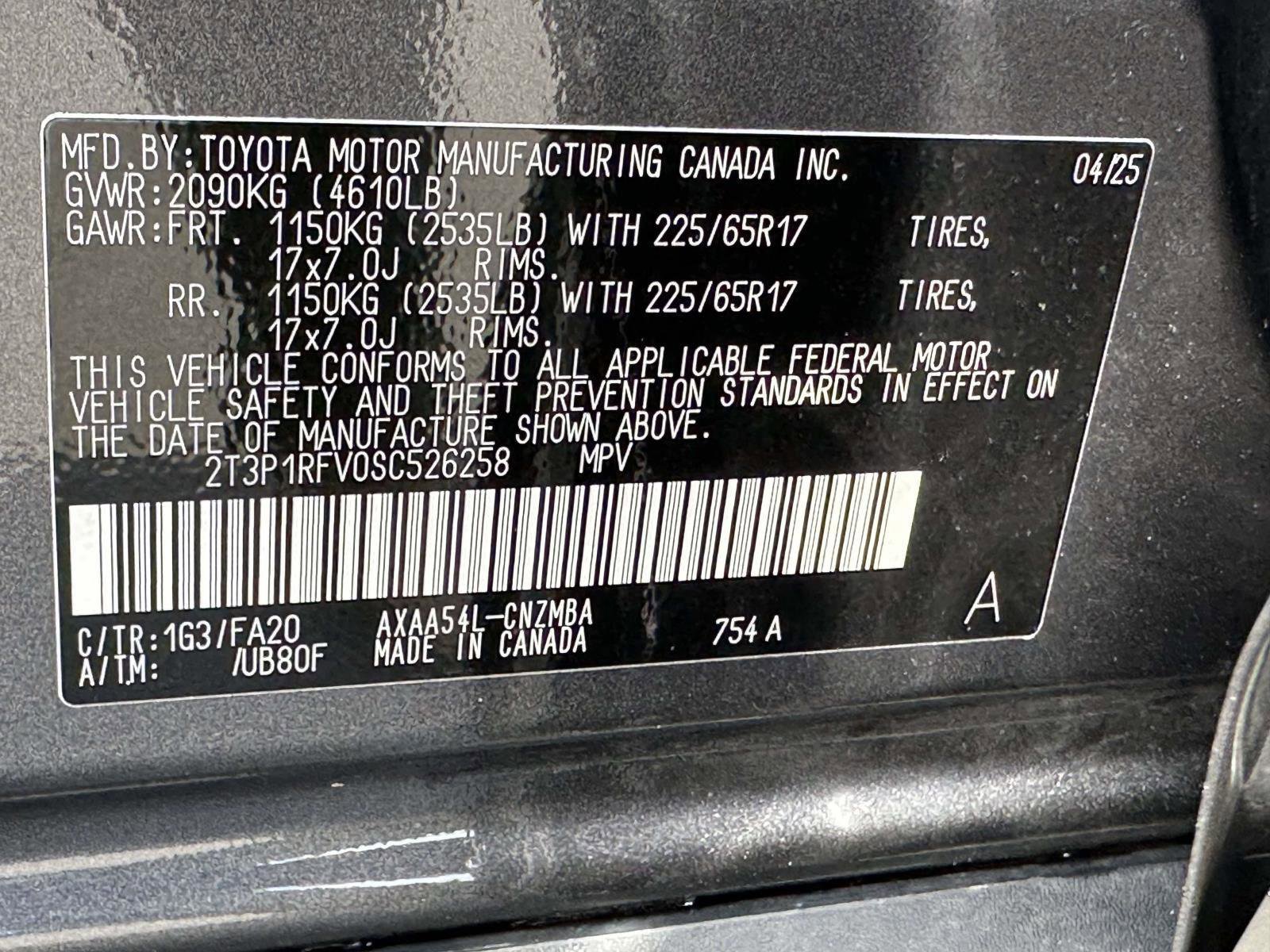 Certified 2025 Toyota RAV4 XLE image 38