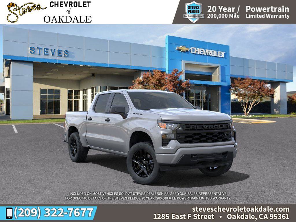 Used 2024 Chevrolet Silverado 1500 Custom w/ LPO, Dark Essentials Package