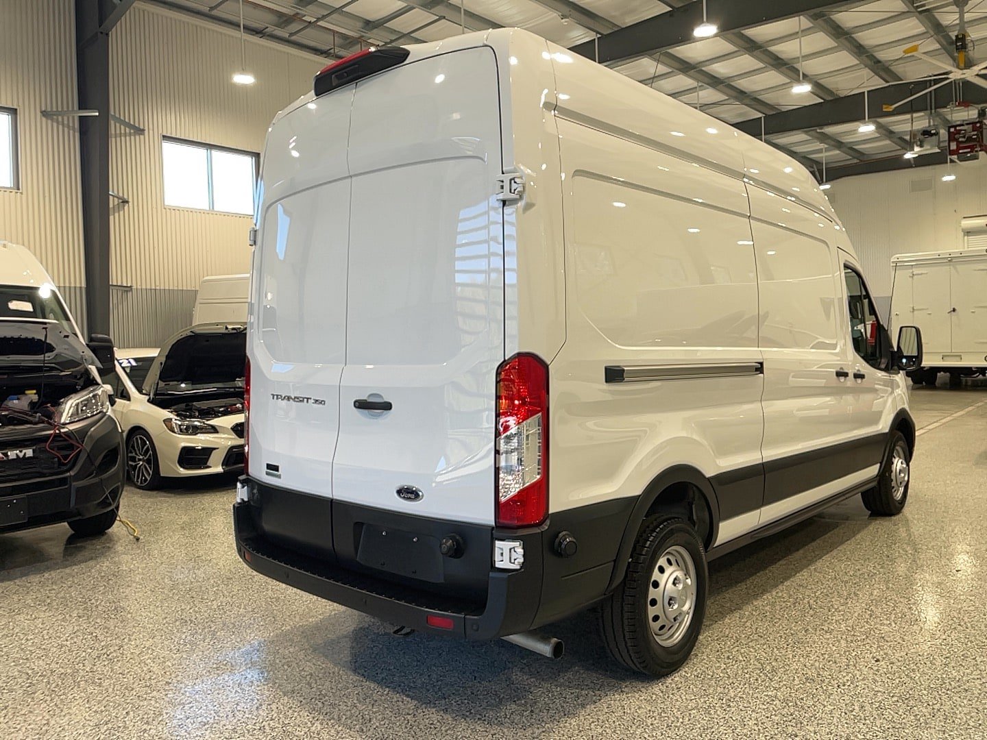 Used 2023 Ford Transit 350 148 High Roof w/ Load Area Protection Package RWD image 8