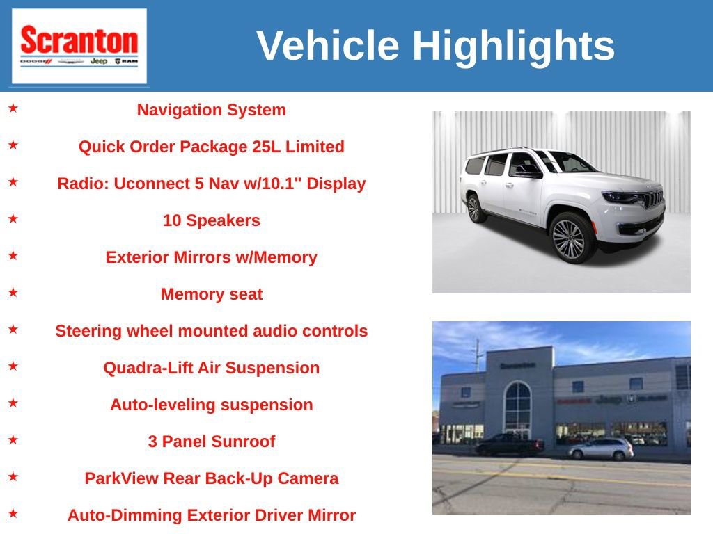 New 2025 Jeep Wagoneer L Series II image 6