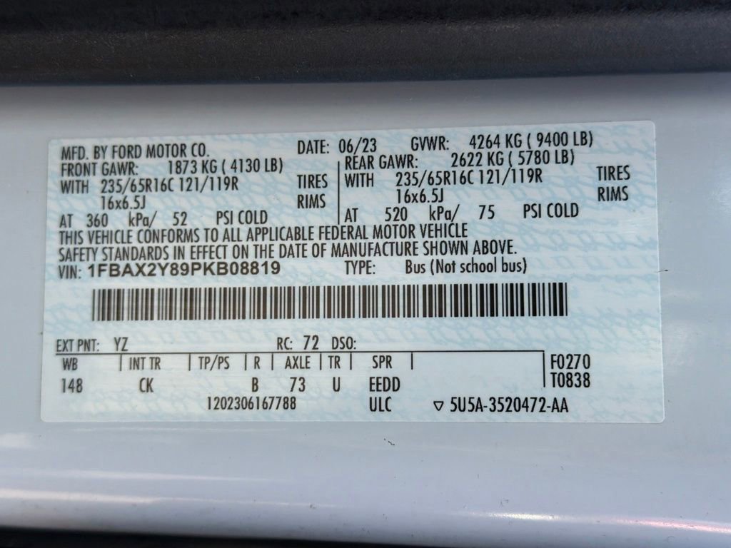 Used 2023 Ford Transit 350 XLT image 28