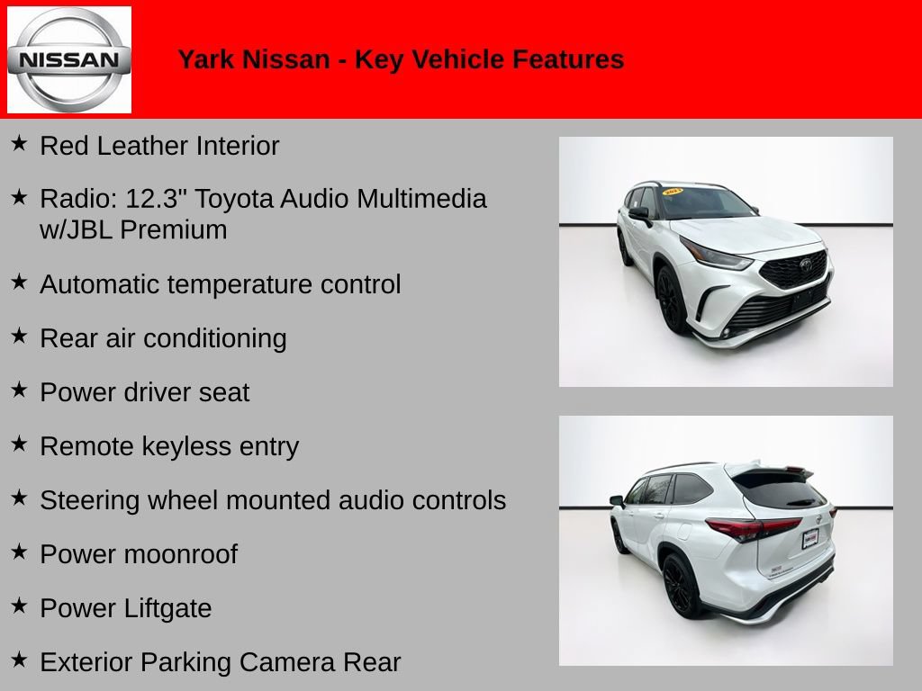 Used 2023 Toyota Highlander XSE AWD/4WD image 2