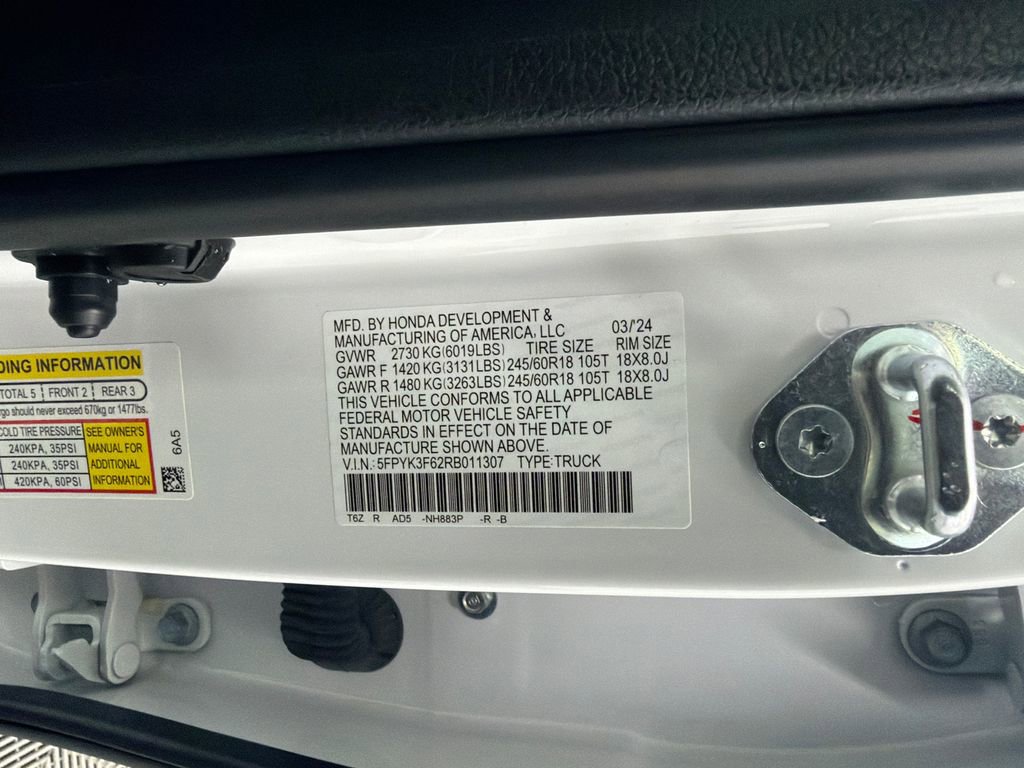 Used 2024 Honda Ridgeline TrailSport image 34