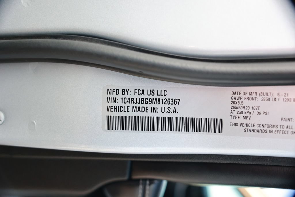 Used 2021 Jeep Grand Cherokee L Limited RWD image 41