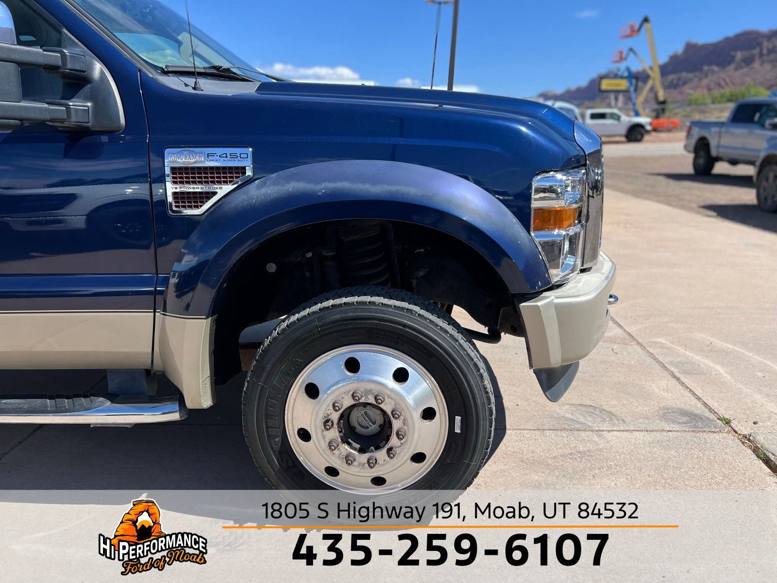 Used 2008 Ford F450 4x4 Crew Cab Super Duty image 4