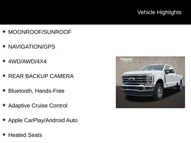 Used 2025 Ford F350 King Ranch w/ Chrome Package AWD/4WD image 2