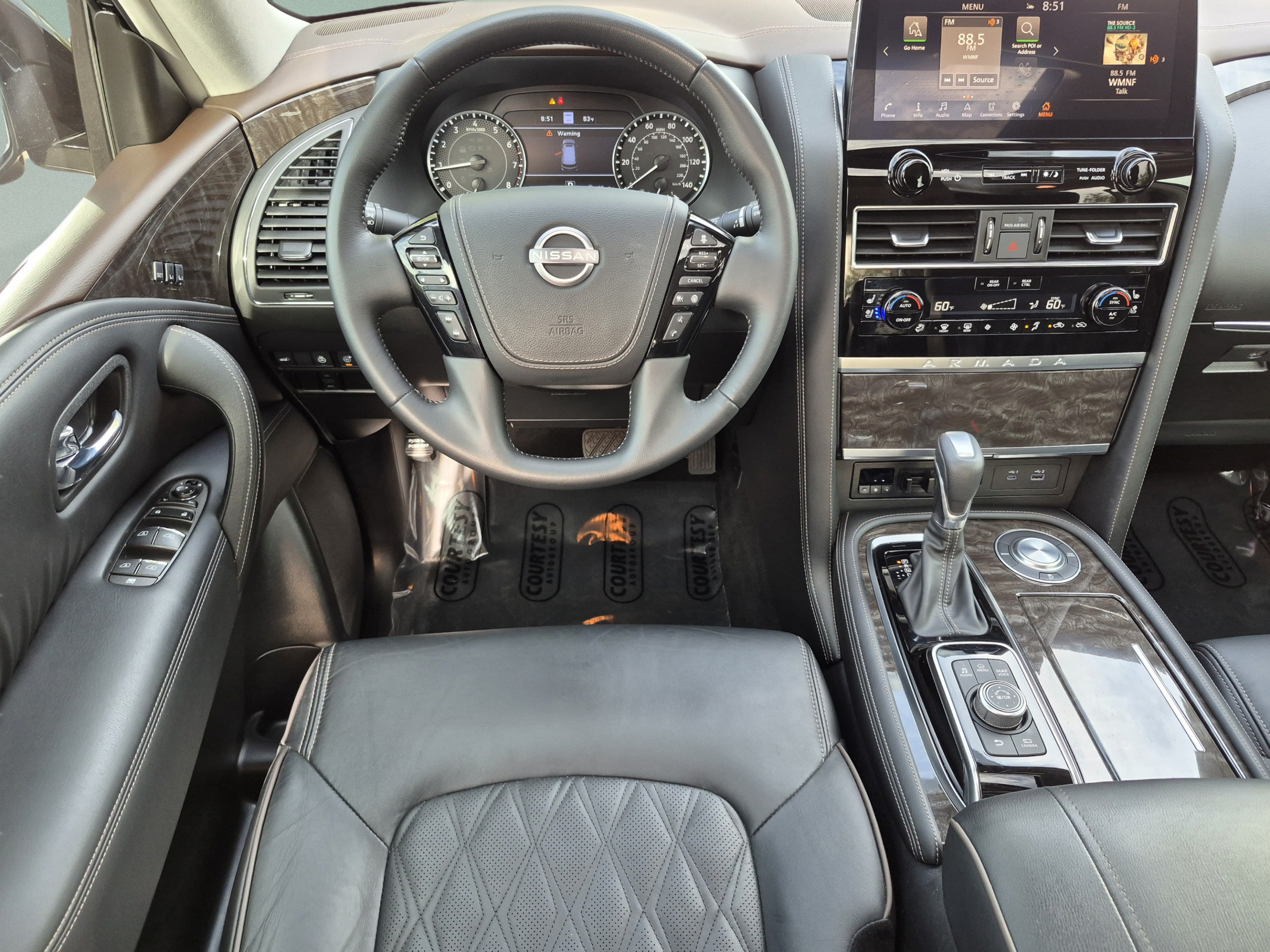 Certified 2023 Nissan Armada Platinum w/ Captain's Chairs Package RWD image 14