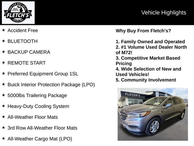Used 2019 Buick Enclave Essence w/ Trailering Package, 5000 lbs. AWD/4WD image 2