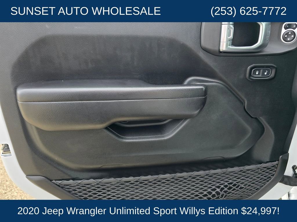 Used 2020 Jeep Wrangler Unlimited Willys image 31