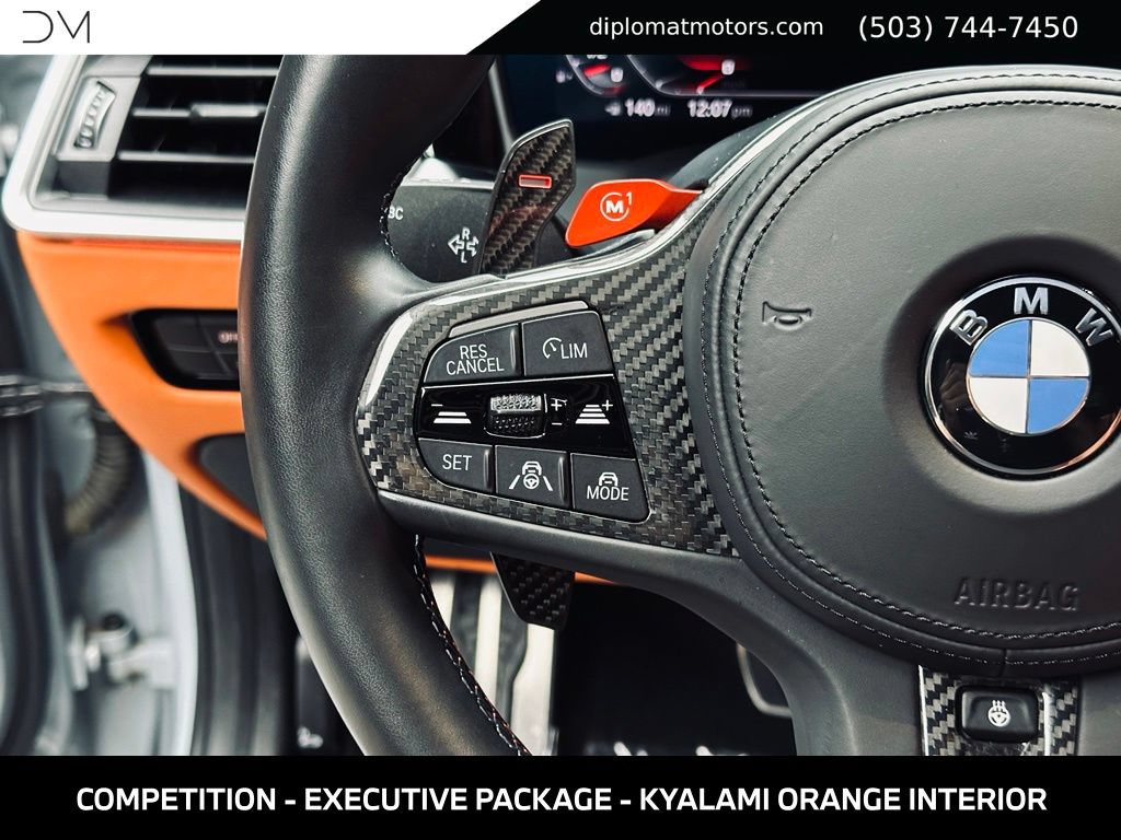 Used 2022 BMW M3 Competition w/ Executive Package AWD/4WD image 30