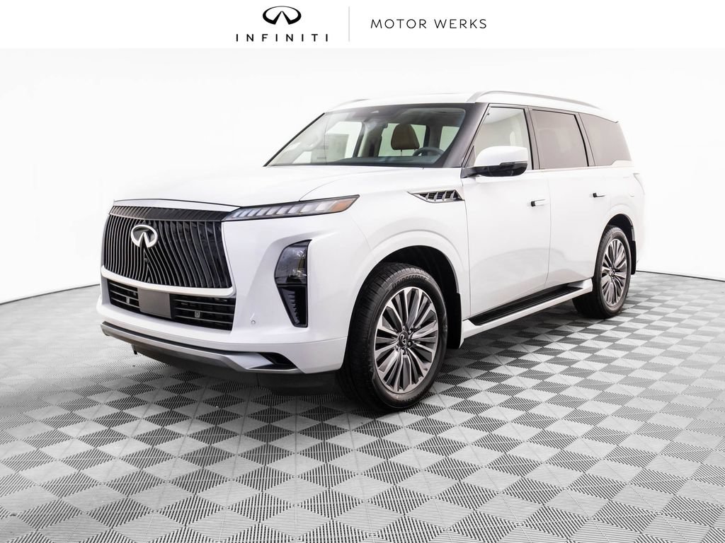 New 2027 INFINITI QX80 Luxe w/ Cargo Package