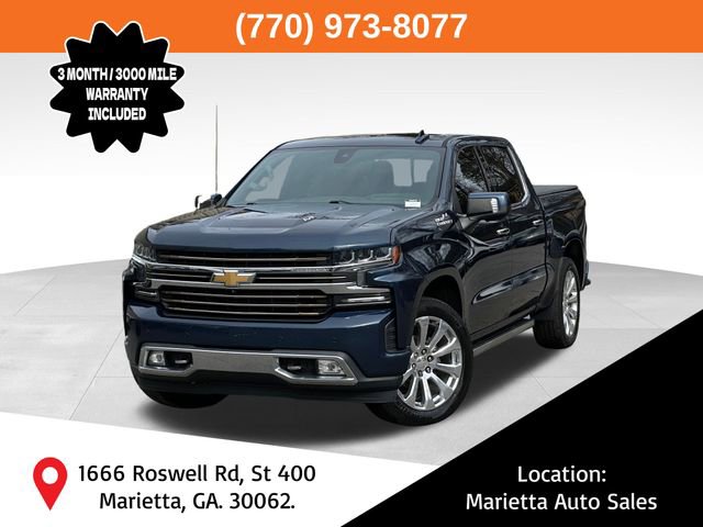 Used 2020 Chevrolet Silverado 1500 High Country w/ Technology Package