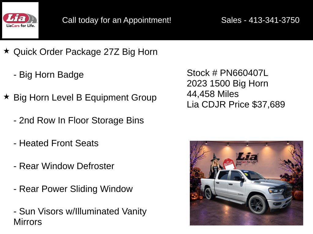 Certified 2023 RAM 1500 Big Horn AWD/4WD image 6