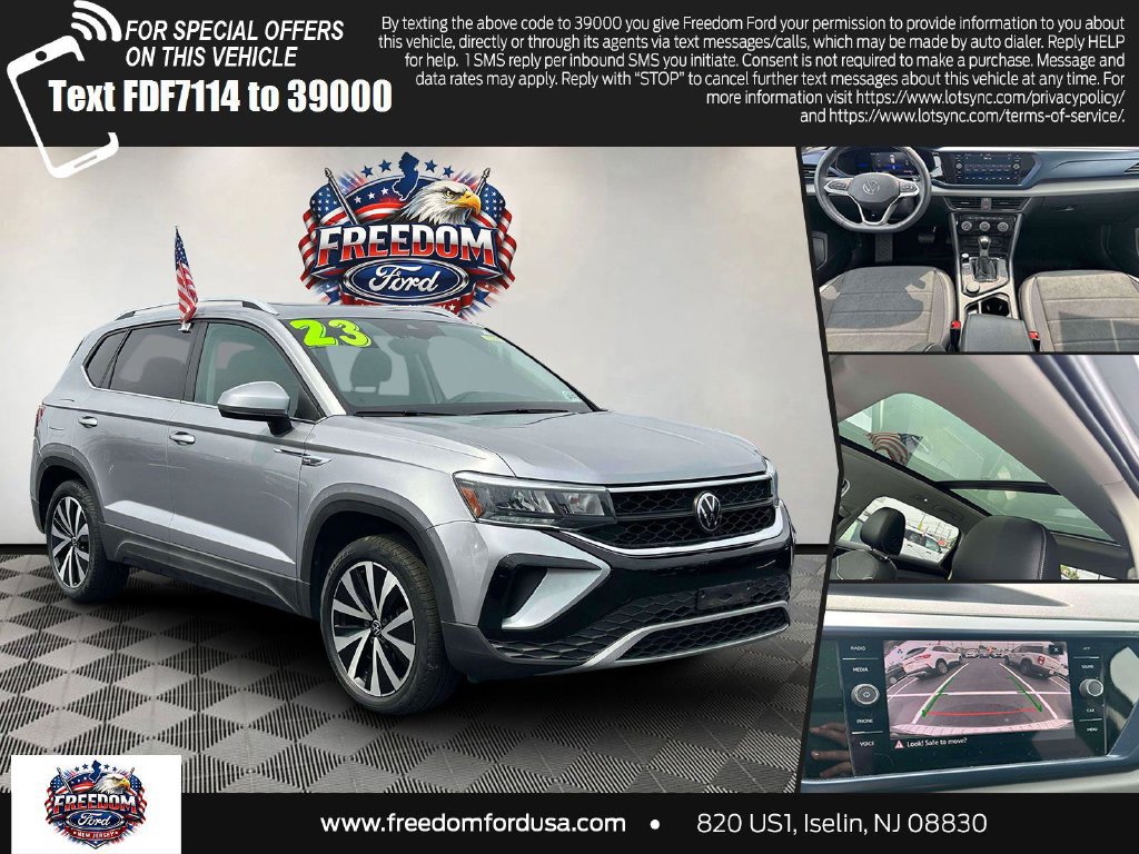 Used 2023 Volkswagen Taos SE w/ Panoramic Sunroof Package