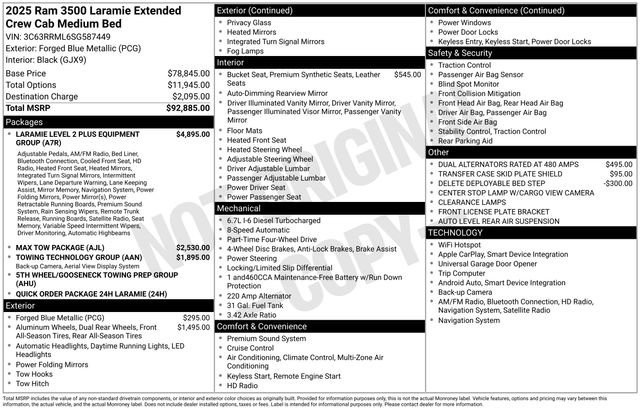 New 2025 RAM 3500 Laramie image 34