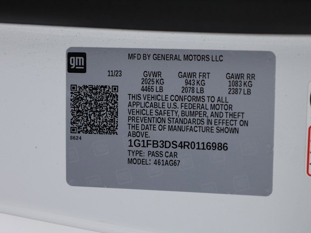 Used 2024 Chevrolet Camaro LT w/ RS Package image 38