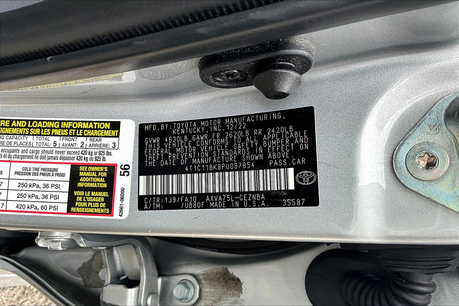 Used 2023 Toyota Camry LE AWD/4WD image 33
