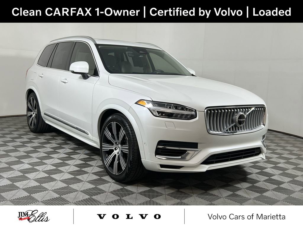 Certified 2024 Volvo XC90 T8 Ultimate w/ Lounge Package